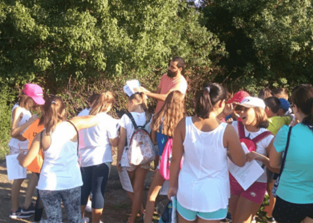 educación ambiental con alumnos